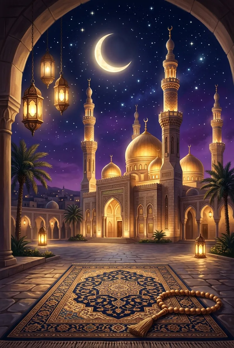 Islamic Faith devotional artwork
