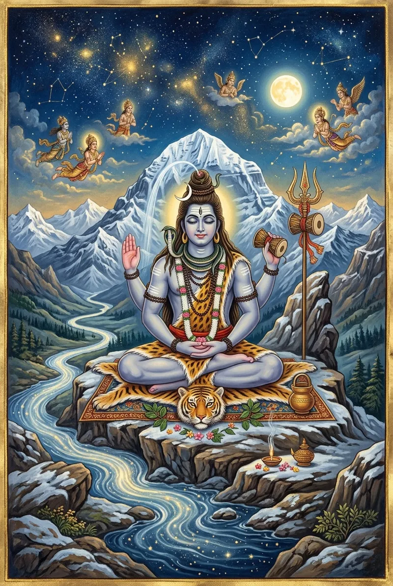 Lord Shiva devotional artwork